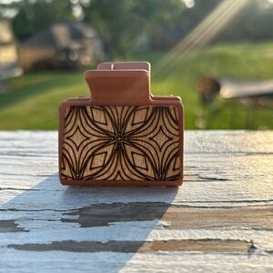 Wood Design Hair Clip